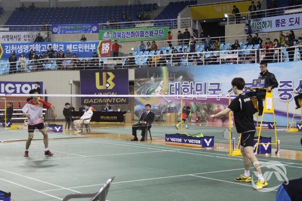 'ITF 김천국제남녀테니스대회 모습